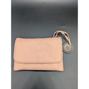 Wanderers Travel Co Andorra Leather Card Wallet Blush Pink Small